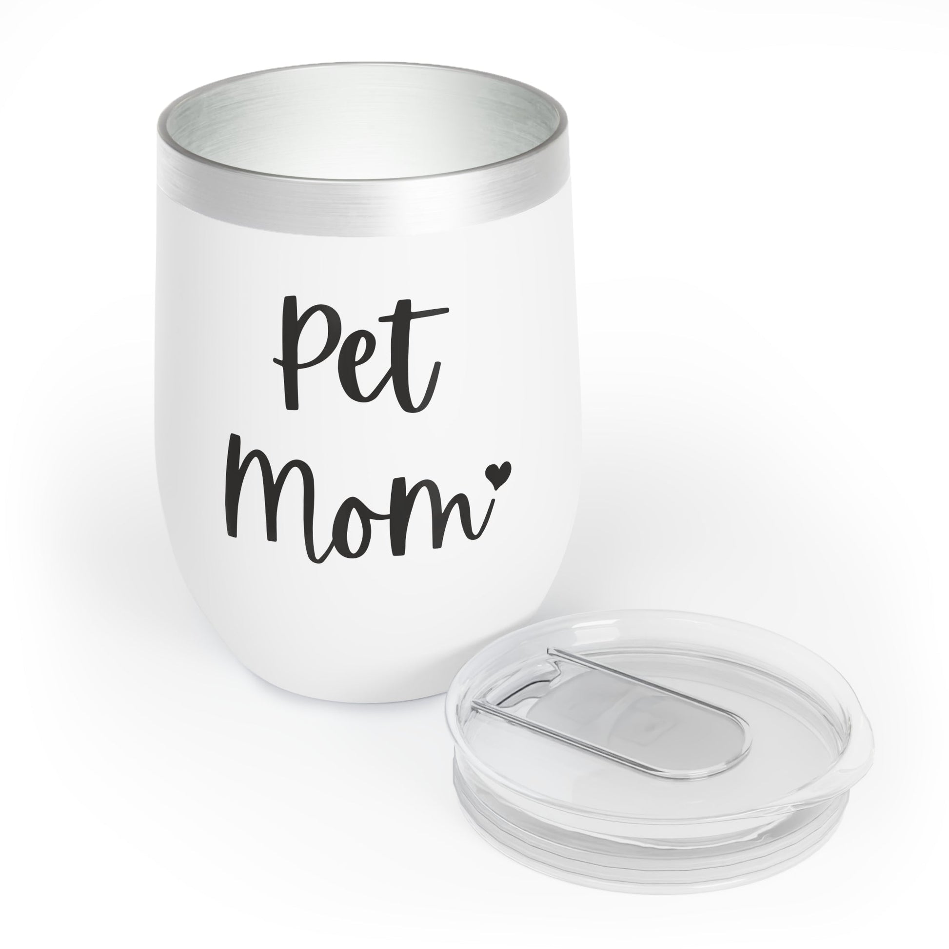 Pet Mom | Wine Tumbler - Detezi Designs-12537733799345519309