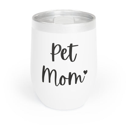 Pet Mom | Wine Tumbler - Detezi Designs-27819592500806729379