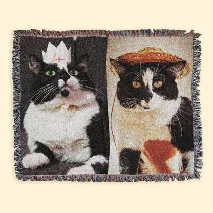 Pet Photos | Custom Woven Blanket - Detezi Designs - 14203672592746173878