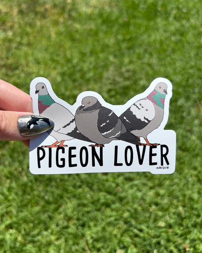 Pigeon Lover | Vinyl Sticker - Detezi Designs-