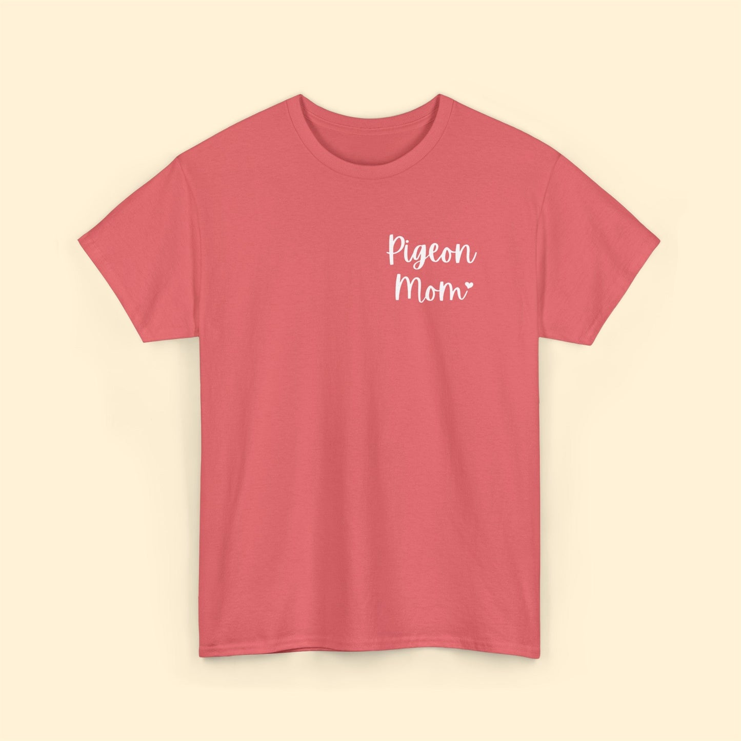 Pigeon Mom | Pocket Print | Unisex T-shirt - Detezi Designs-19093430221212354756