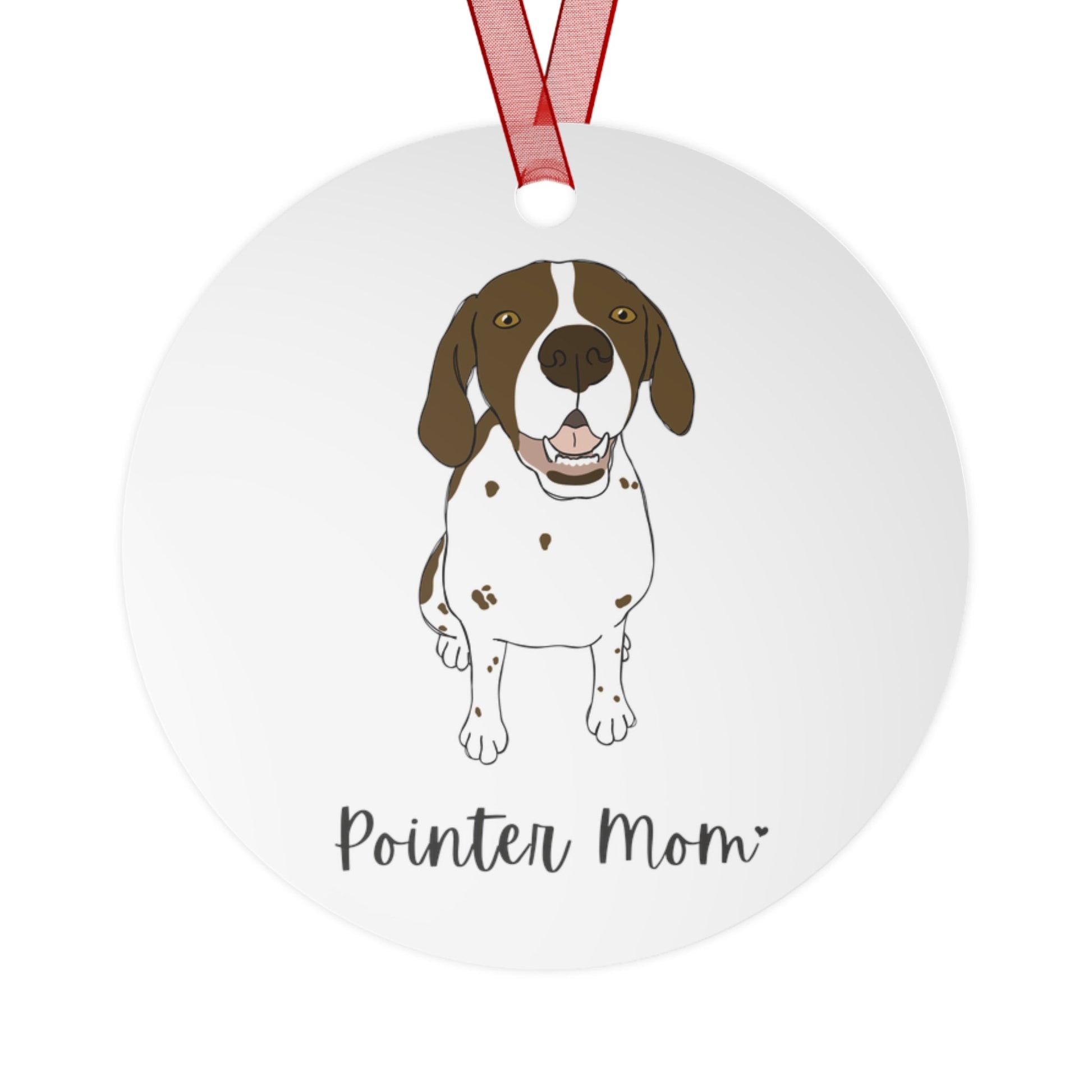 Pointer Mom | Holiday Ornament - Detezi Designs - 31610164992819771692