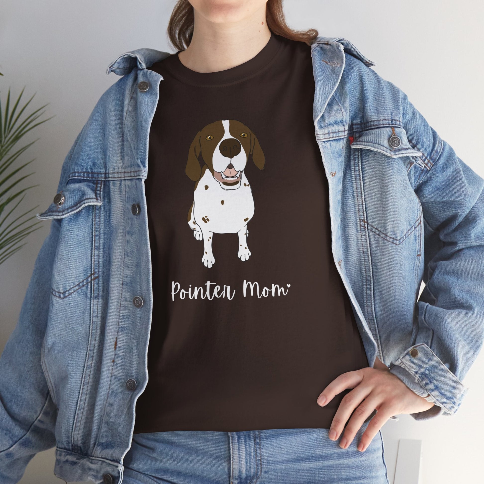 Pointer Mom | Unisex T-shirt - Detezi Designs-30642728229910751474