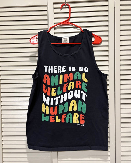 Printed Tank | There is no Animal Welfare | Medium - Detezi Designs-