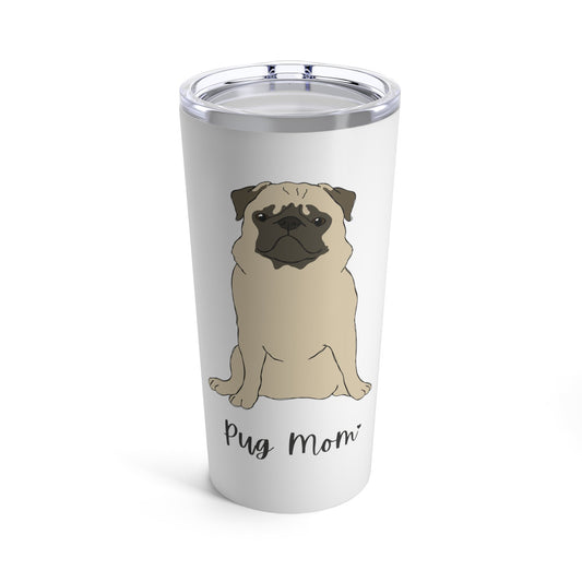 Pug Mom | Tumbler - Detezi Designs-22592579173865487368