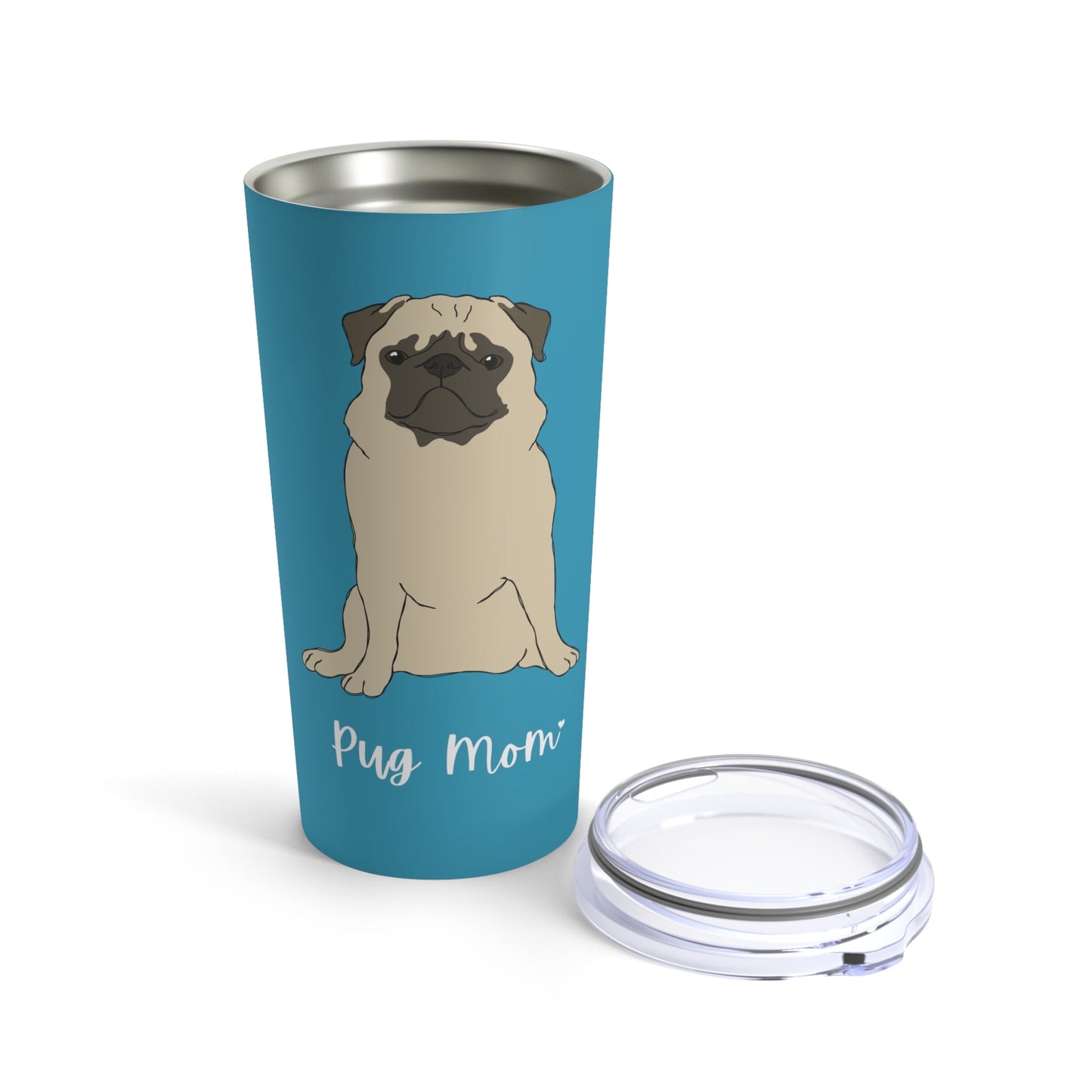 Pug Mom | Tumbler - Detezi Designs-22592579173865487368