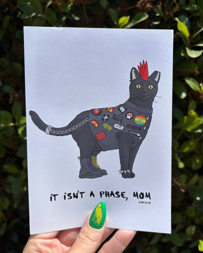 Punk Cat | Giclée Fine Art Print - Detezi Designs - 