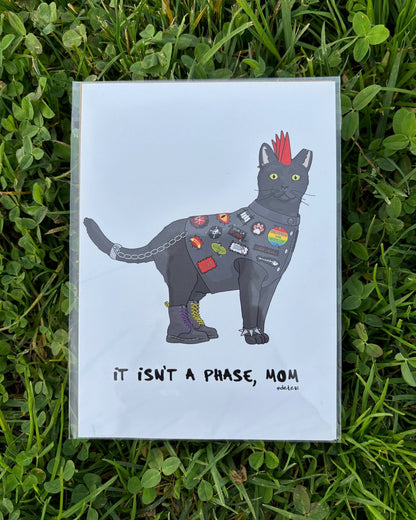 Punk Cat | Giclee Fine Art Print - Detezi Designs - 