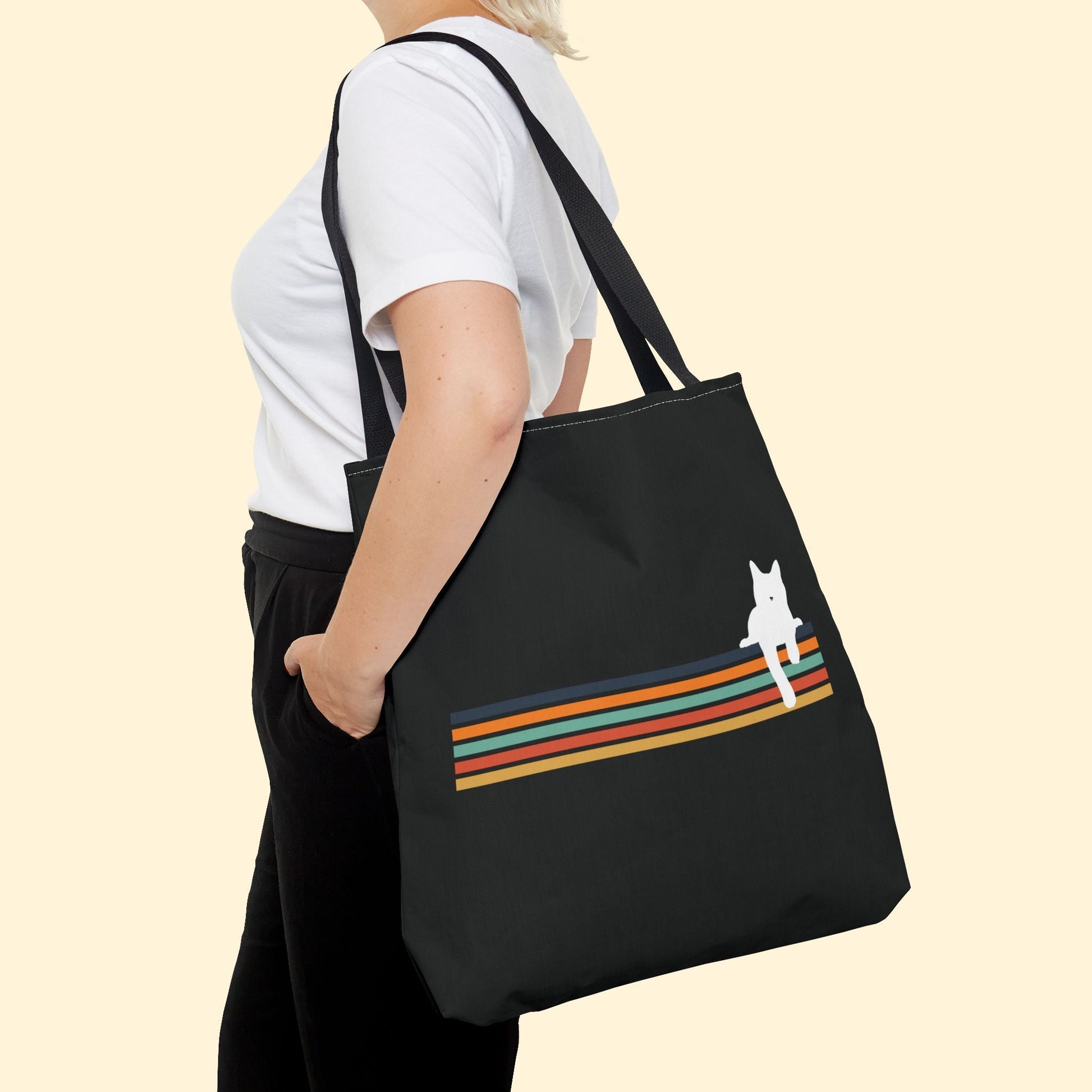 Rainbow Cat | Tote Bag - Detezi Designs - 83104257481464727636