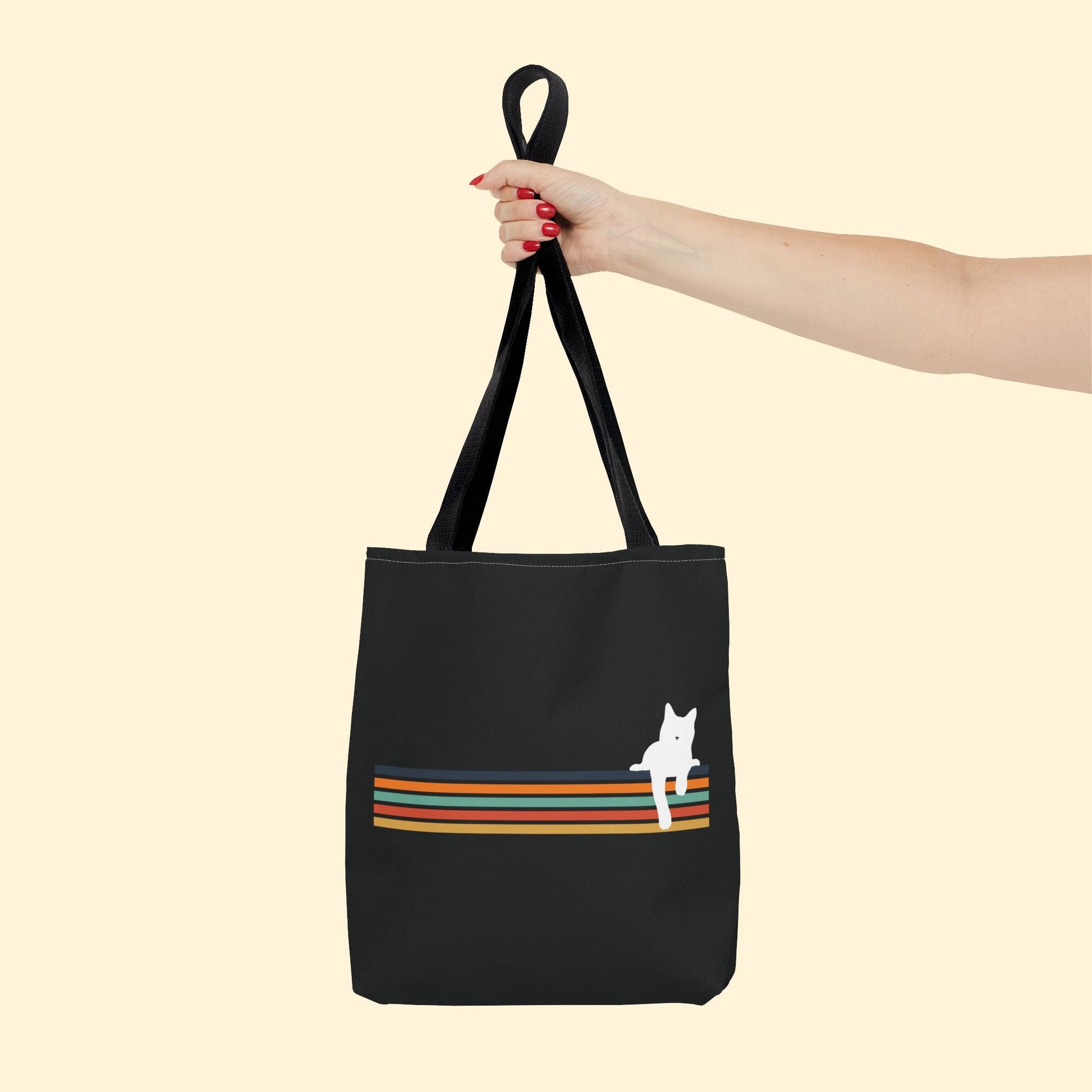 Rainbow Cat | Tote Bag - Detezi Designs - 83104257481464727636