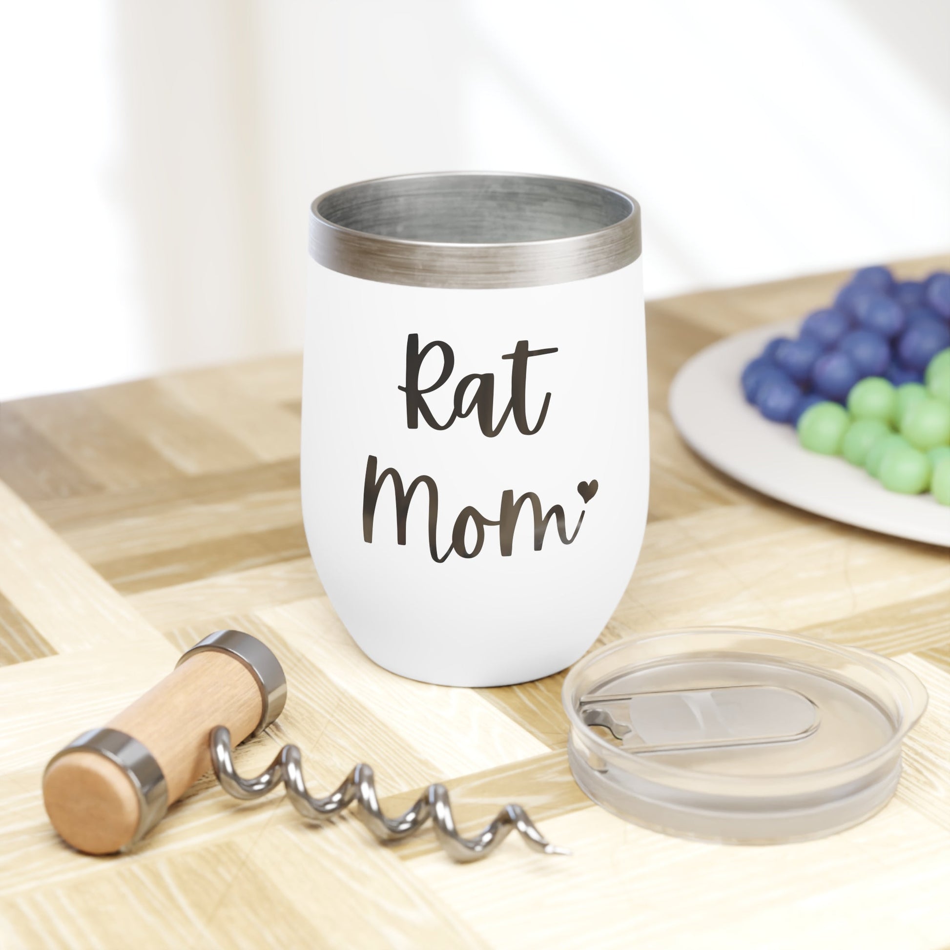 Rat Mom | Wine Tumbler - Detezi Designs-19359343565107010000