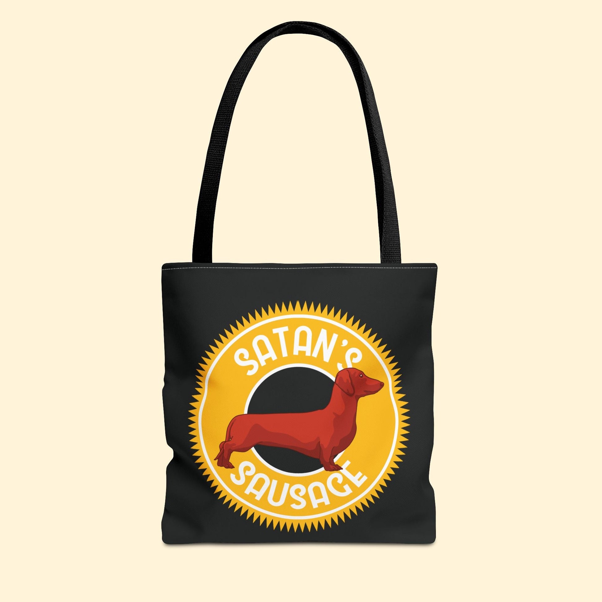 Satan's Sausage | Tote Bag - Detezi Designs - 15752350056446734416