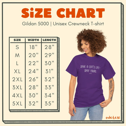 Save a Cat's Life | Unisex T-shirt - Detezi Designs - 23753168779142236111