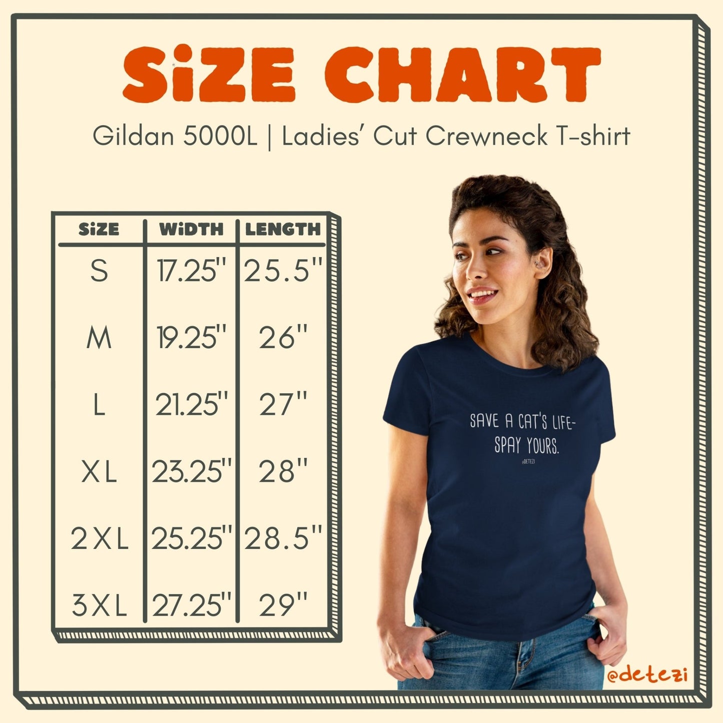 Save a Cat's Life | Women's Midweight Cotton Tee - Detezi Designs - 18939056825495936510
