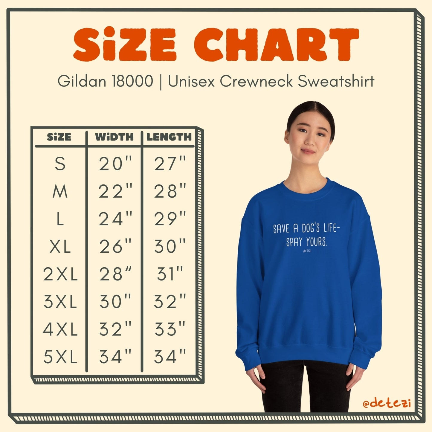 Save a Dog's Life | Crewneck Sweatshirt - Detezi Designs - 26462029965819837972