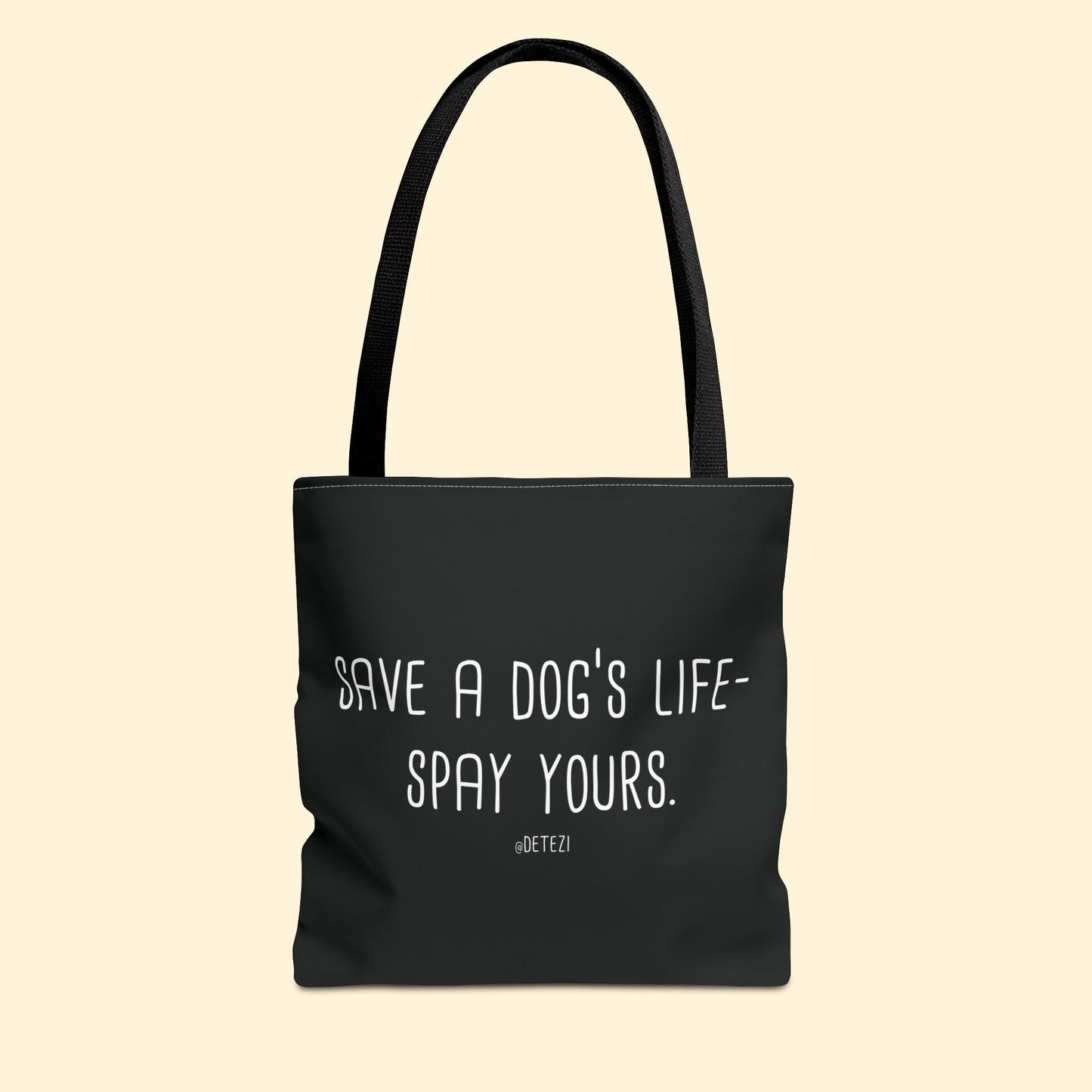 Save a Dog's Life | Tote Bag - Detezi Designs - 16160666026238212934