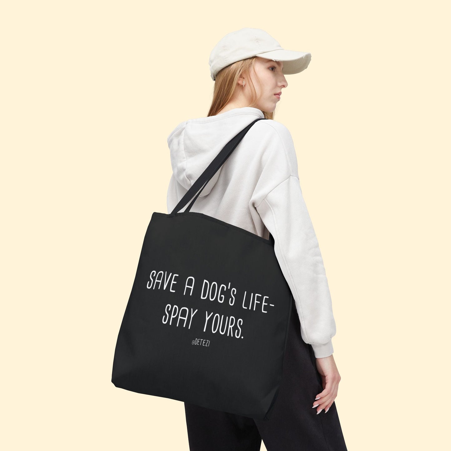 Save a Dog's Life | Tote Bag - Detezi Designs - 23440951576181443351