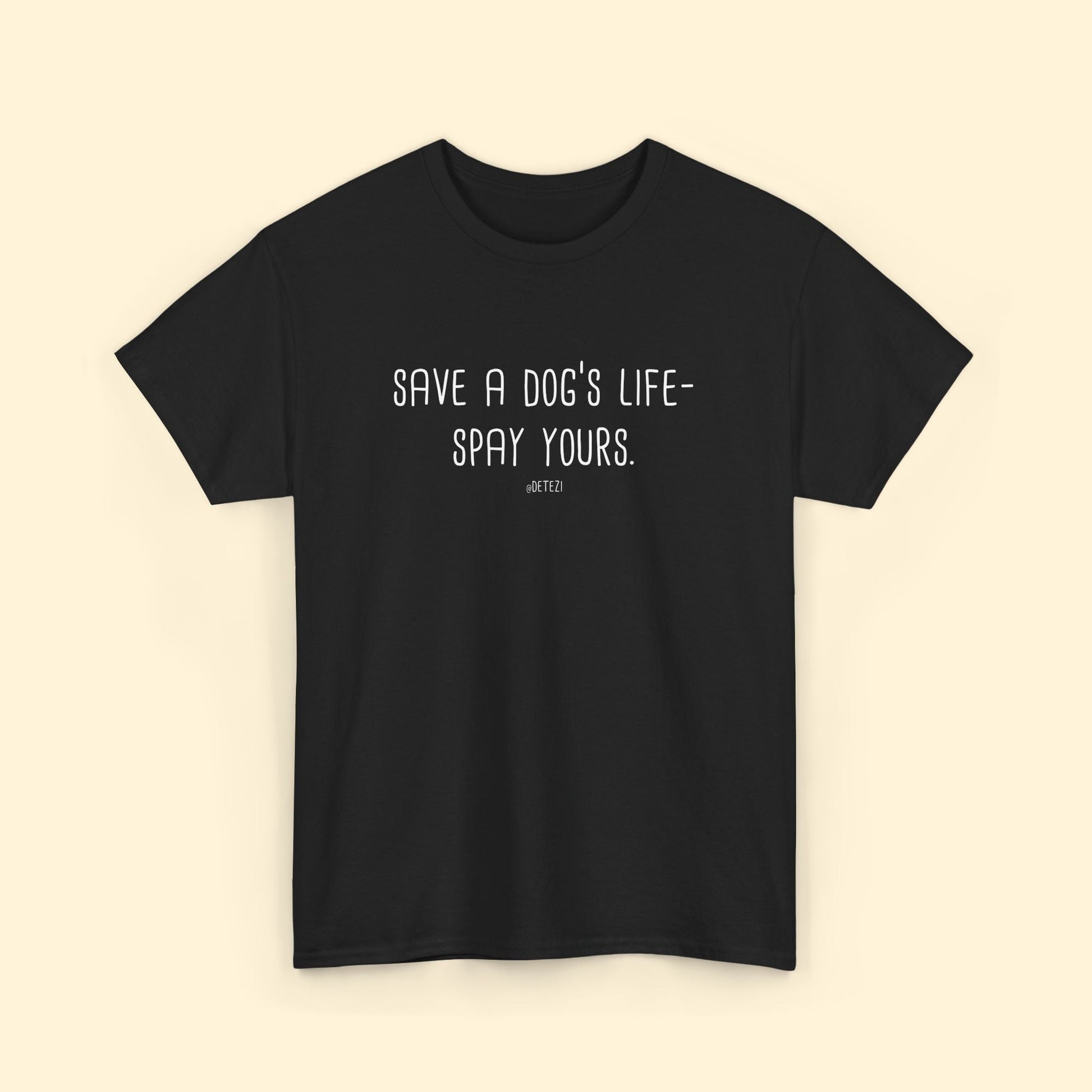 Save a Dog's Life | Unisex T-shirt - Detezi Designs - 21097549626128565638