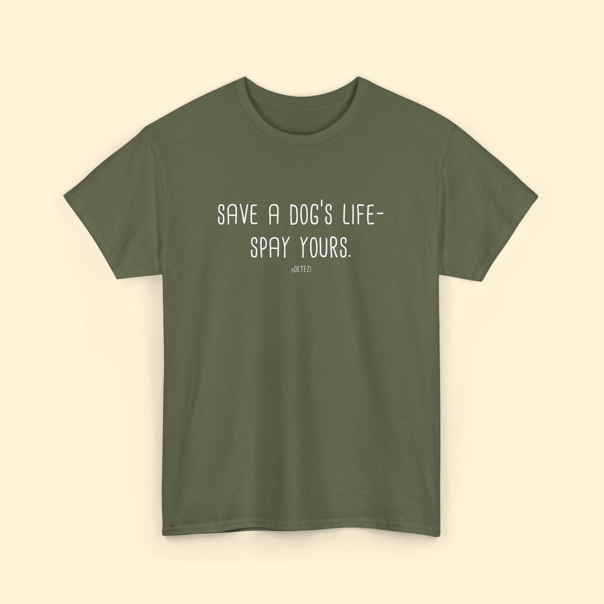 Save a Dog's Life | Unisex T-shirt - Detezi Designs - 23347734366006492586