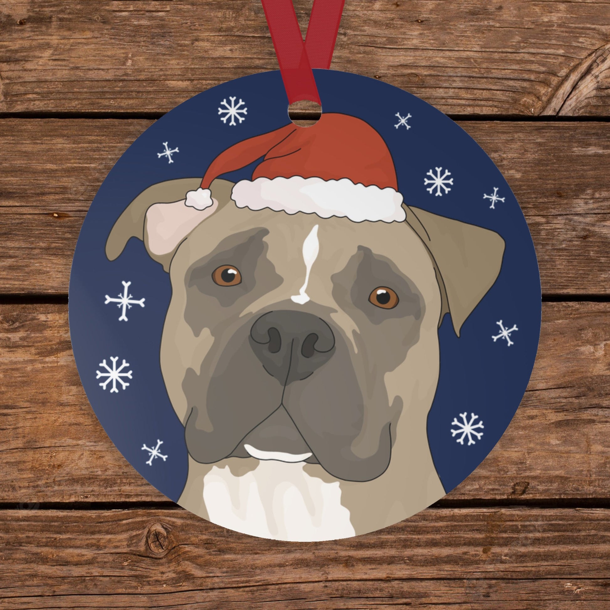 Saved By Fate Dog Rescue | FUNDRAISER | 2024 Holiday Ornament - Detezi Designs - 17126545721697322517