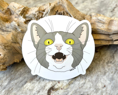 SCREAM | 3" Vinyl Sticker - Detezi Designs - 