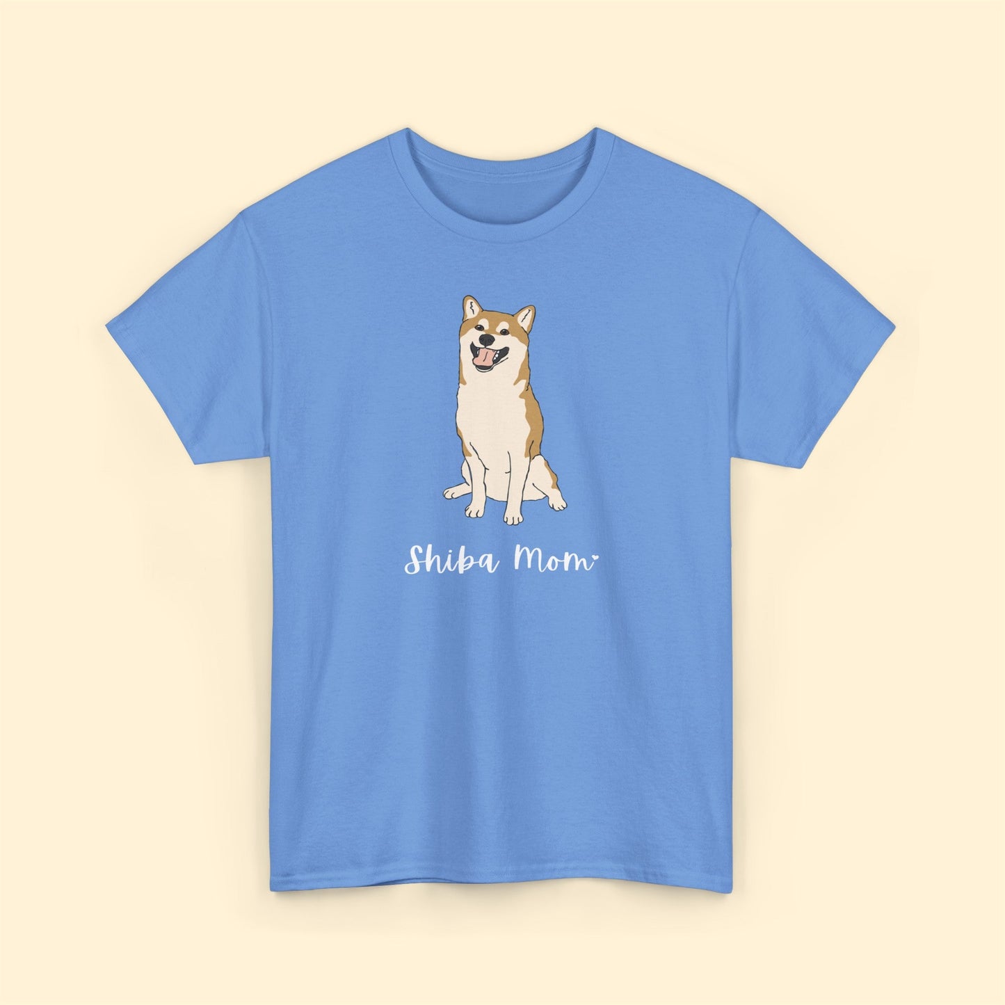 Shiba Mom | Unisex T-shirt - Detezi Designs-29644970766625319409