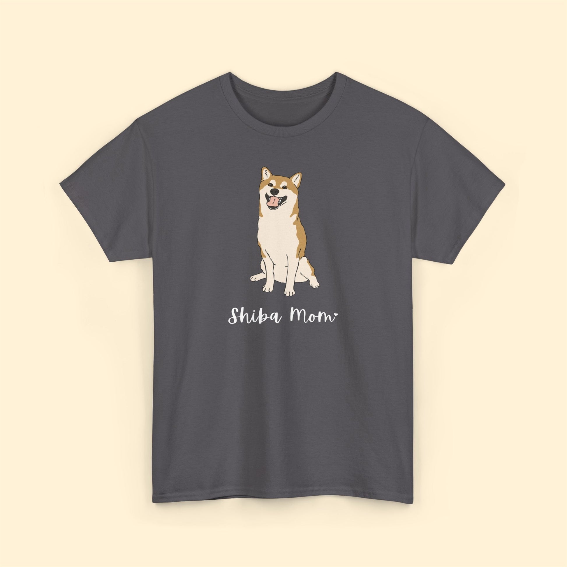 Shiba Mom | Unisex T-shirt - Detezi Designs-81096115844334961900