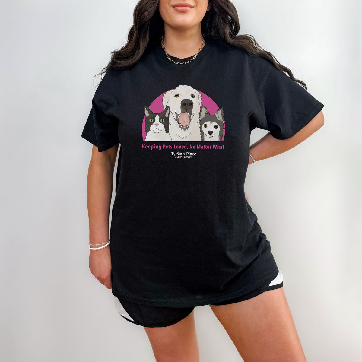 Unisex Crewneck T-shirt | FUNDRAISER | Tyson's Place