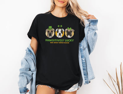 Unisex Crewneck T-shirt | FUNDRAISER | New Jersey Boxer Rescue | St. Patrick's Day