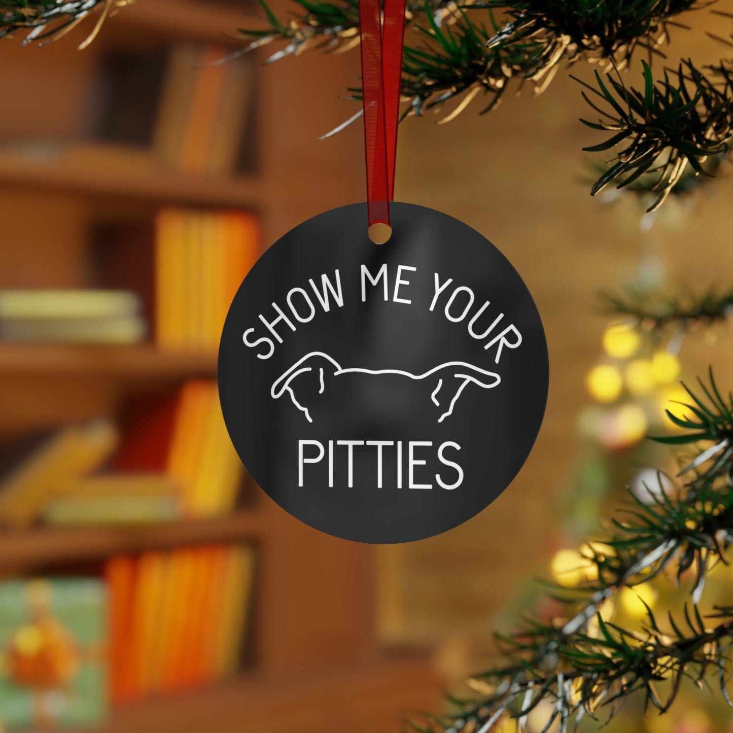 Show Me Your Pitties | FUNDRAISER for ACCT Philly | 2024 Holiday Ornament - Detezi Designs - 59536015909181171448