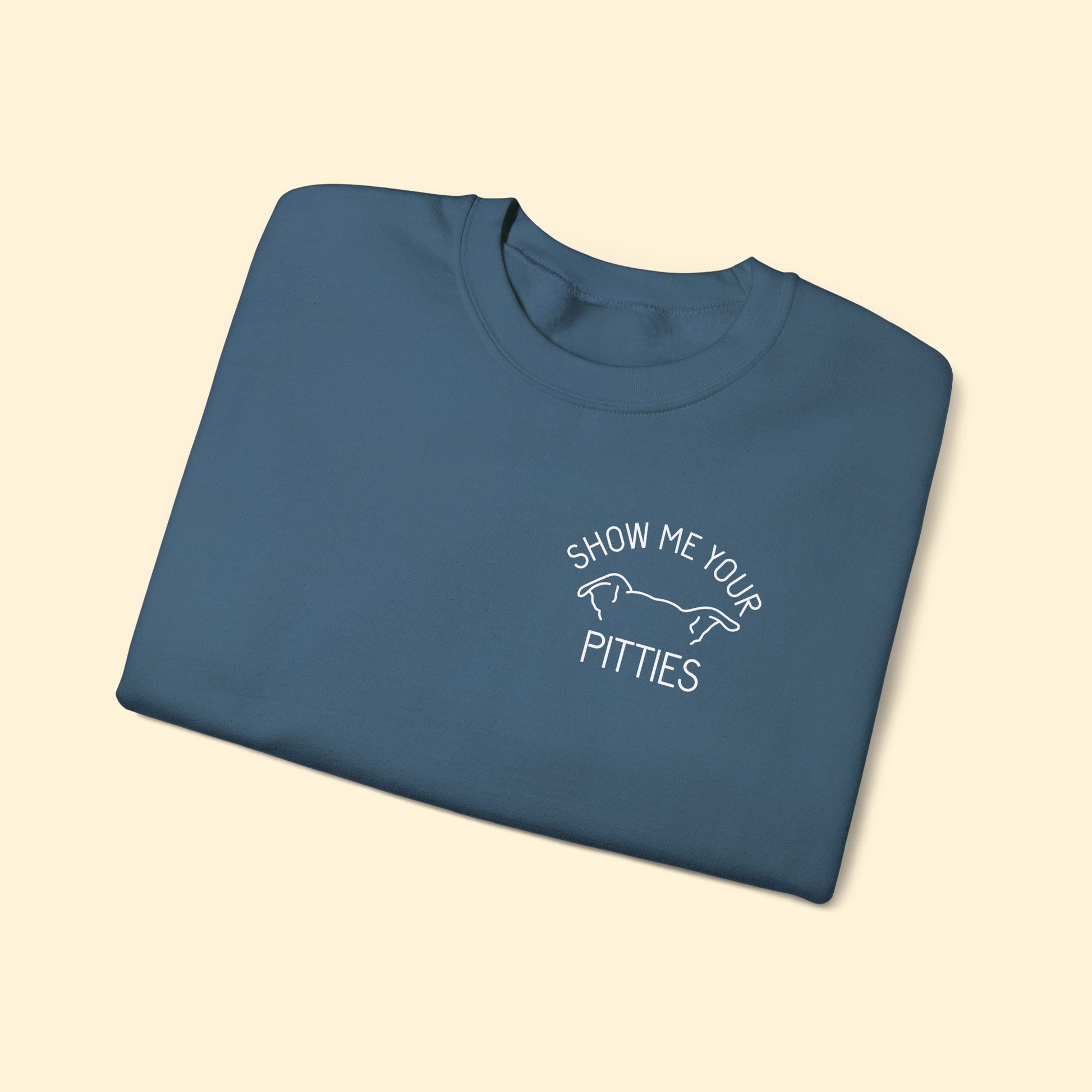 Show Me Your Pitties | FUNDRAISER for ACCT Philly | Crewneck Sweatshirt - Detezi Designs - 79823566192169923476