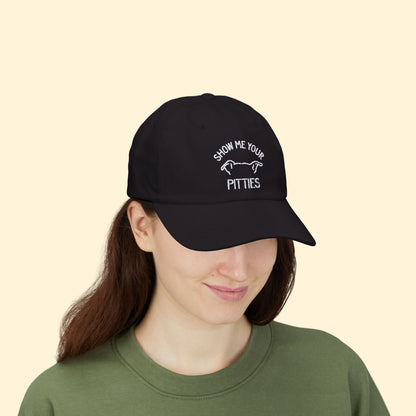 Show Me Your Pitties | FUNDRAISER for ACCT Philly | Embroidered Dad Hat - Detezi Designs - 37268607814919005113