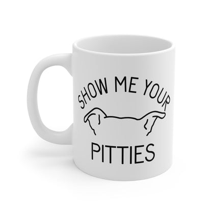 Show Me Your Pitties | FUNDRAISER for ACCT Philly | Mug - Detezi Designs - 20783582940300745295