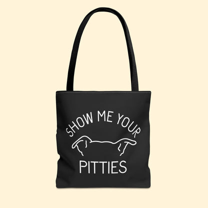 Show Me Your Pitties | FUNDRAISER for ACCT Philly | Tote Bag - Detezi Designs - 30205454813762216986