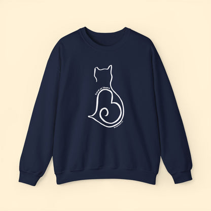 Silhouette | FUNDRAISER for Feral At Heart | Crewneck Sweatshirt - Detezi Designs - 25787707441134286699