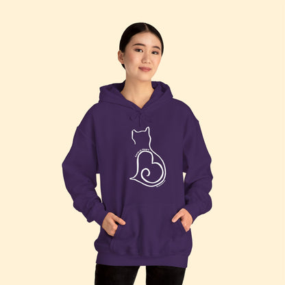 Silhouette | FUNDRAISER for Feral At Heart | Hooded Sweatshirt - Detezi Designs - 22801439115821782886
