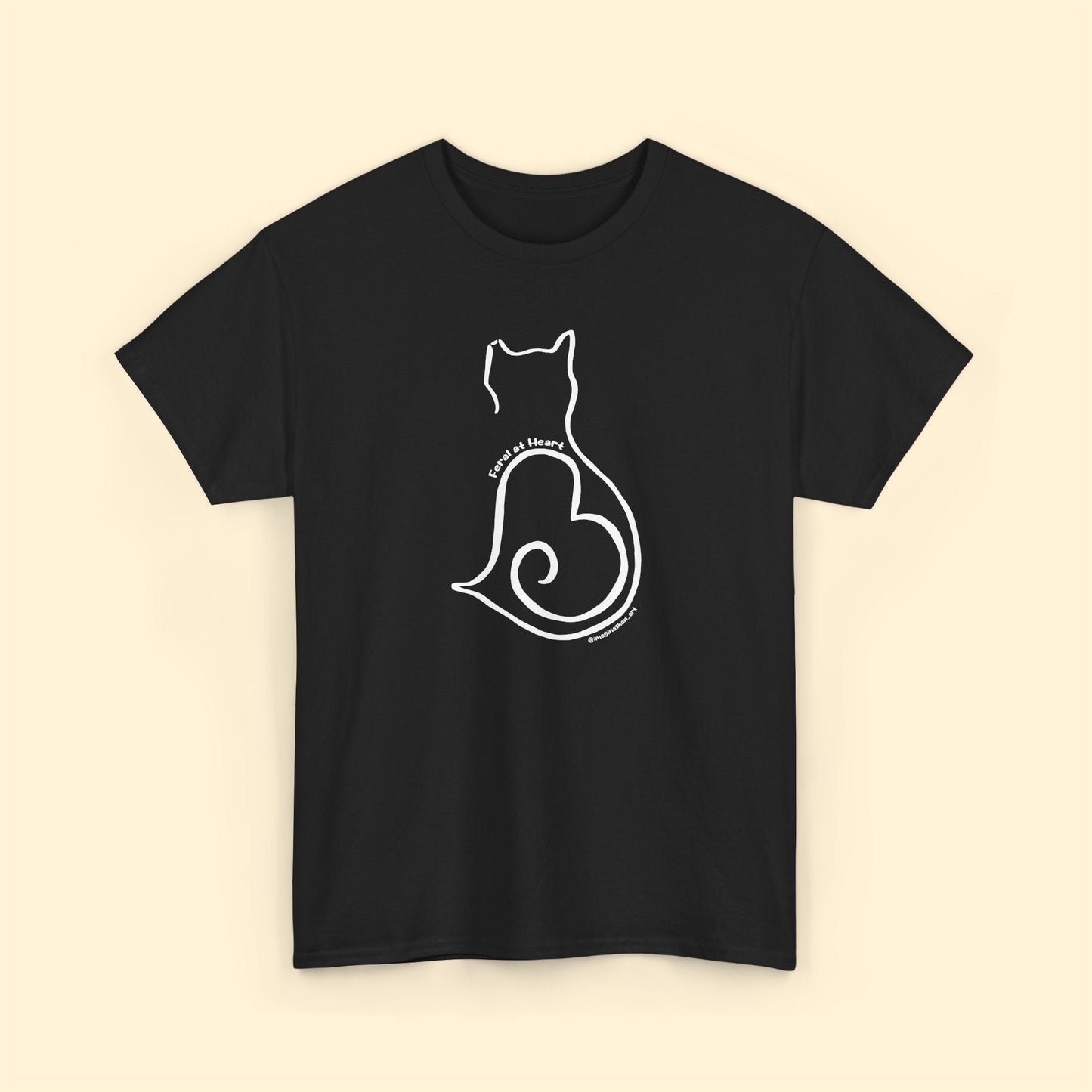Silhouette | FUNDRAISER for Feral At Heart | T-shirt - Detezi Designs - 15333271350478101462