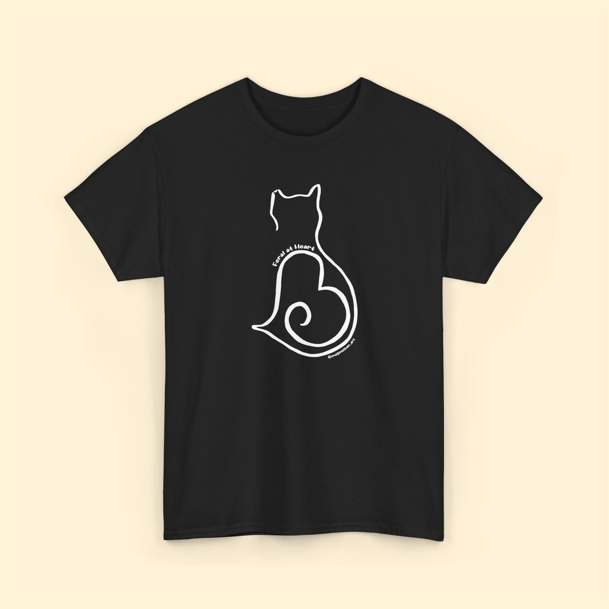 Silhouette | FUNDRAISER for Feral At Heart | T-shirt - Detezi Designs - 15333271350478101462