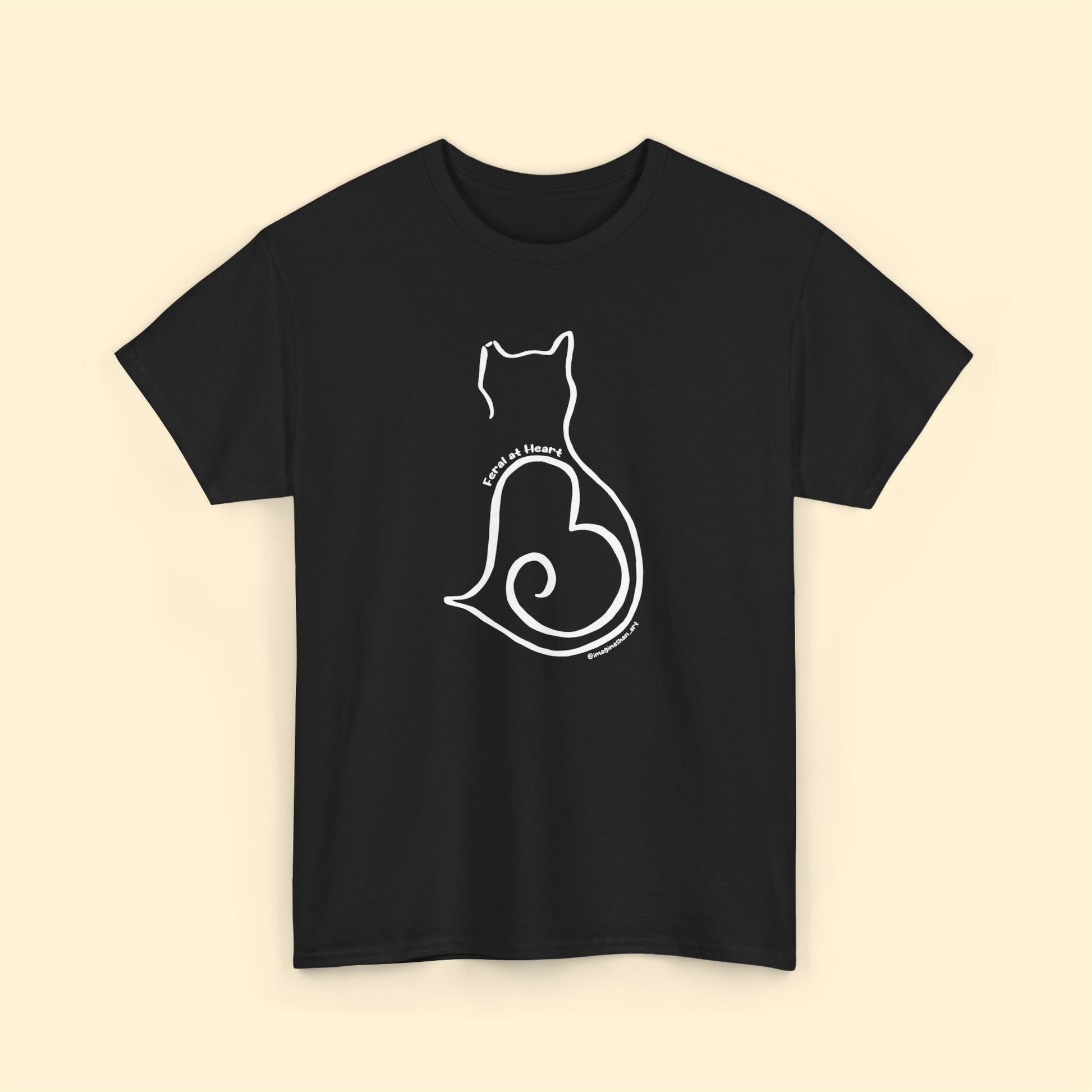 Silhouette | FUNDRAISER for Feral At Heart | T-shirt - Detezi Designs-15333271350478101462