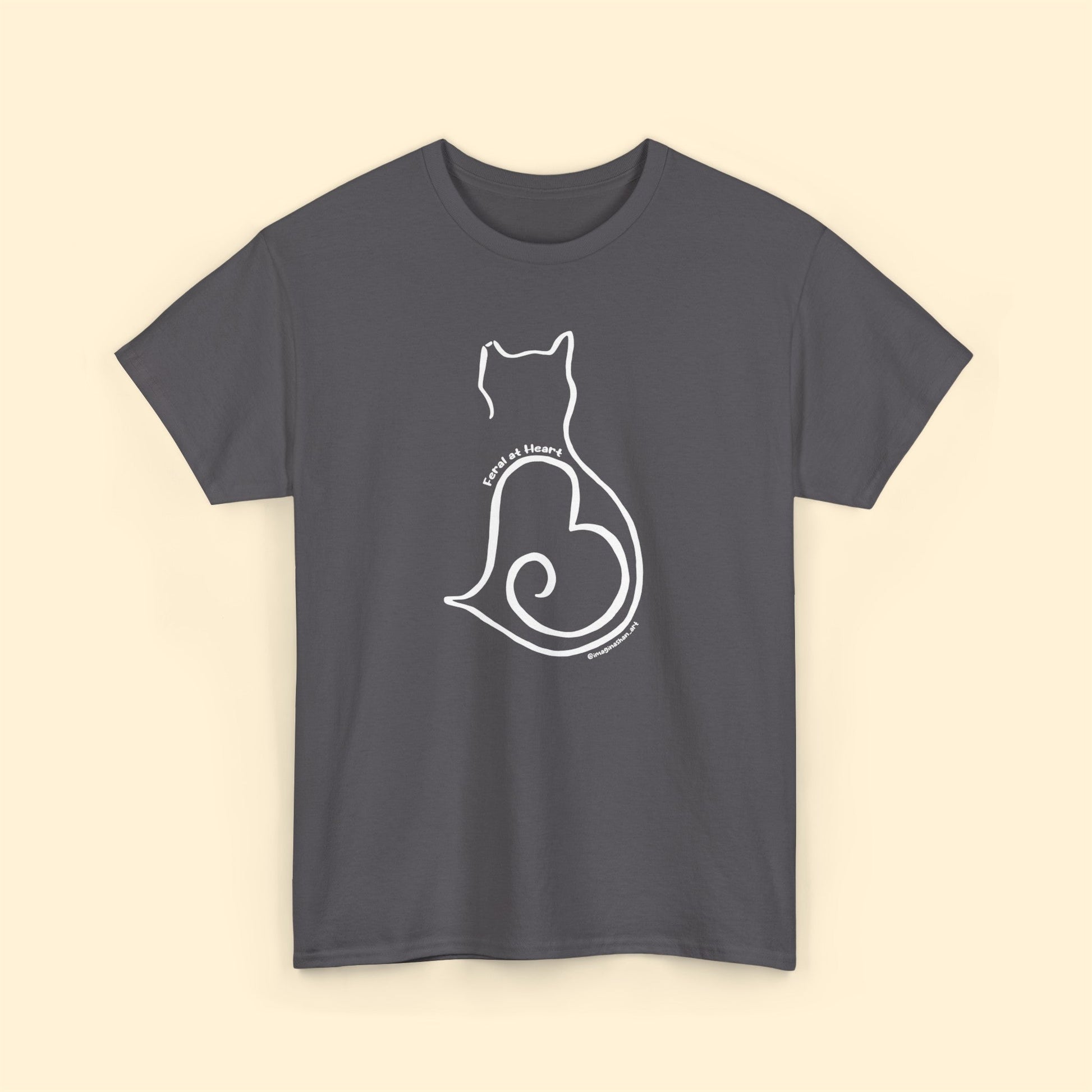 Silhouette | FUNDRAISER for Feral At Heart | T-shirt - Detezi Designs-16937106789845117469