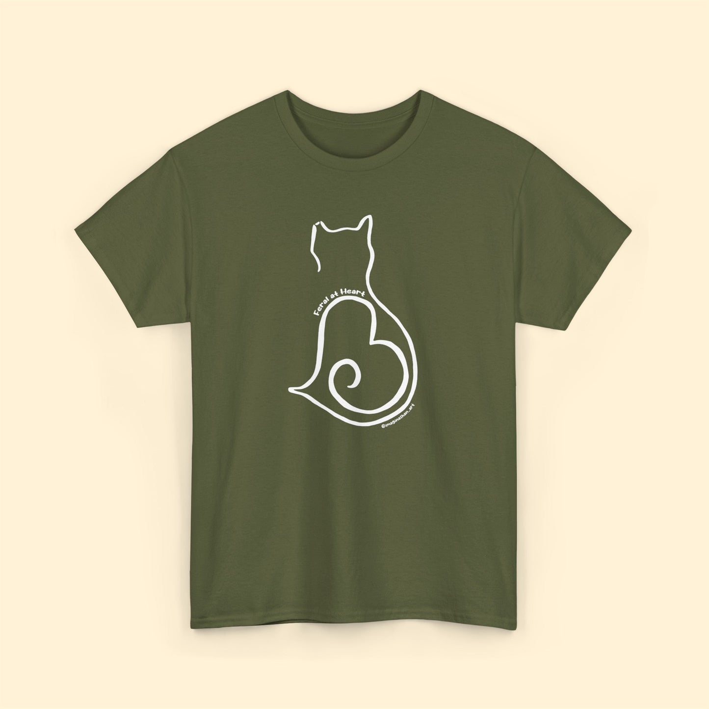 Silhouette | FUNDRAISER for Feral At Heart | T-shirt - Detezi Designs-19210453852173964298