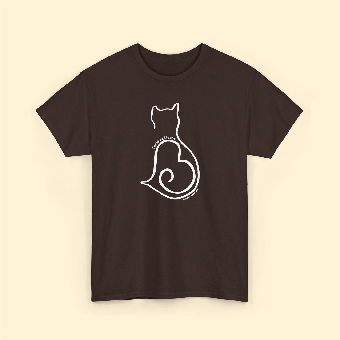 Silhouette | FUNDRAISER for Feral At Heart | T-shirt - Detezi Designs - 21481384490800092195
