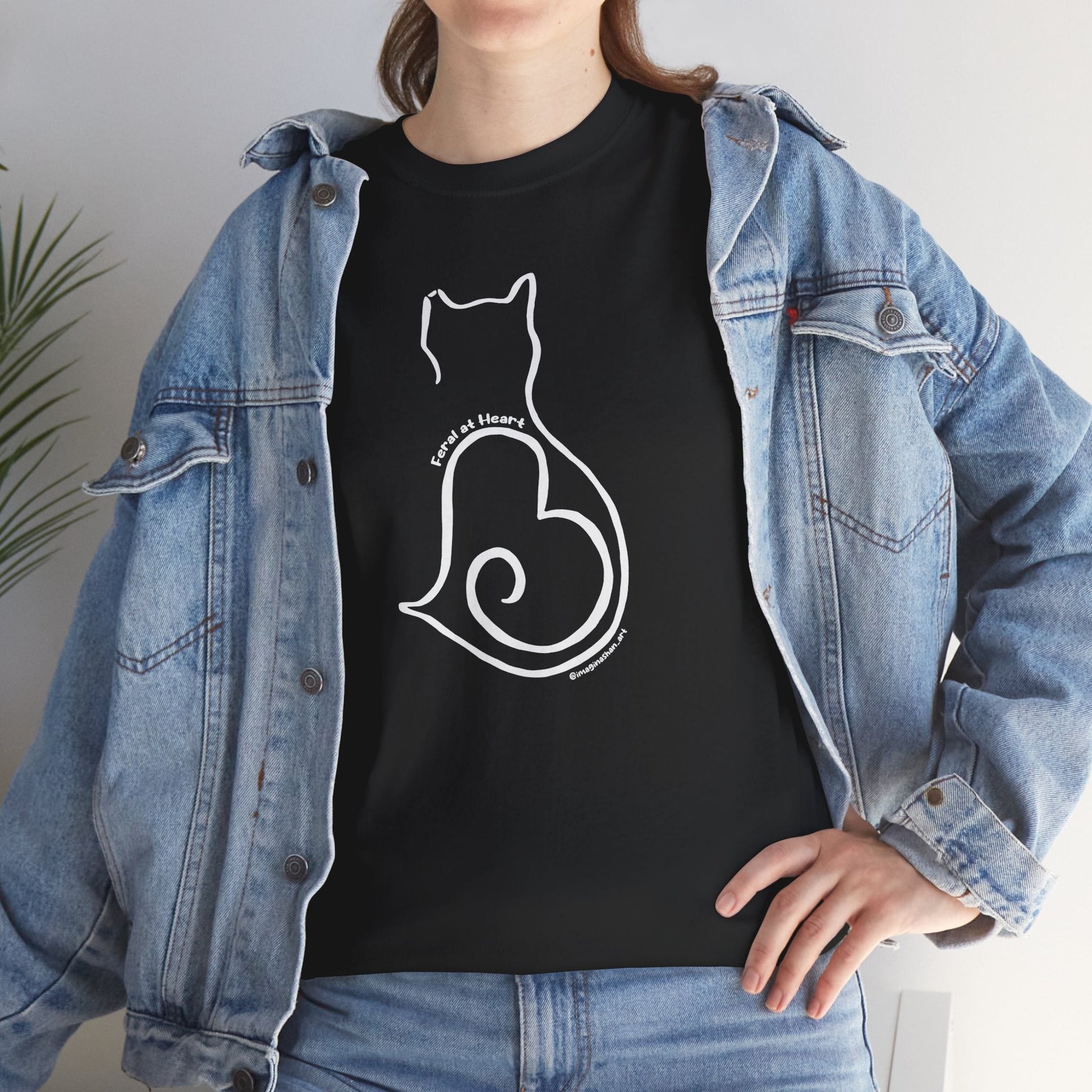 Silhouette | FUNDRAISER for Feral At Heart | T-shirt - Detezi Designs - 21481384490800092195