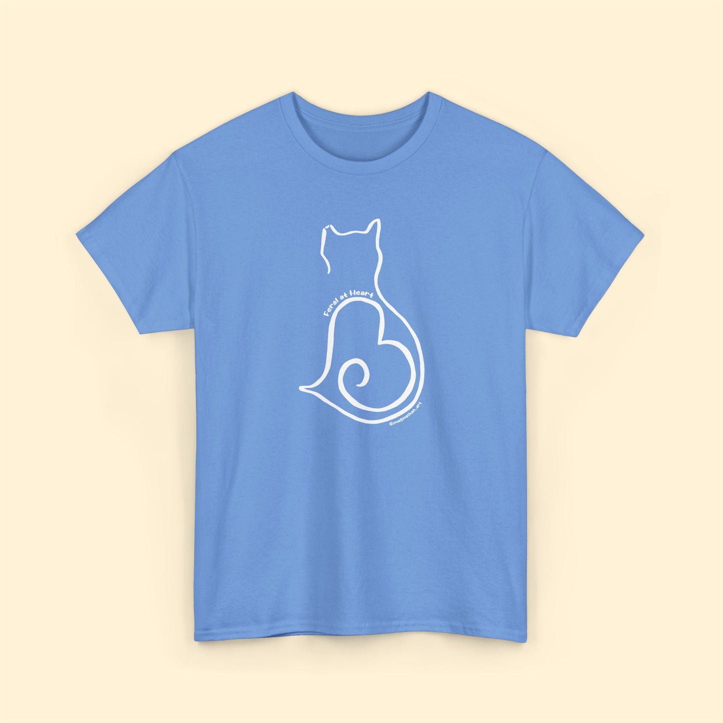 Silhouette | FUNDRAISER for Feral At Heart | T-shirt - Detezi Designs - 60340324779148042884