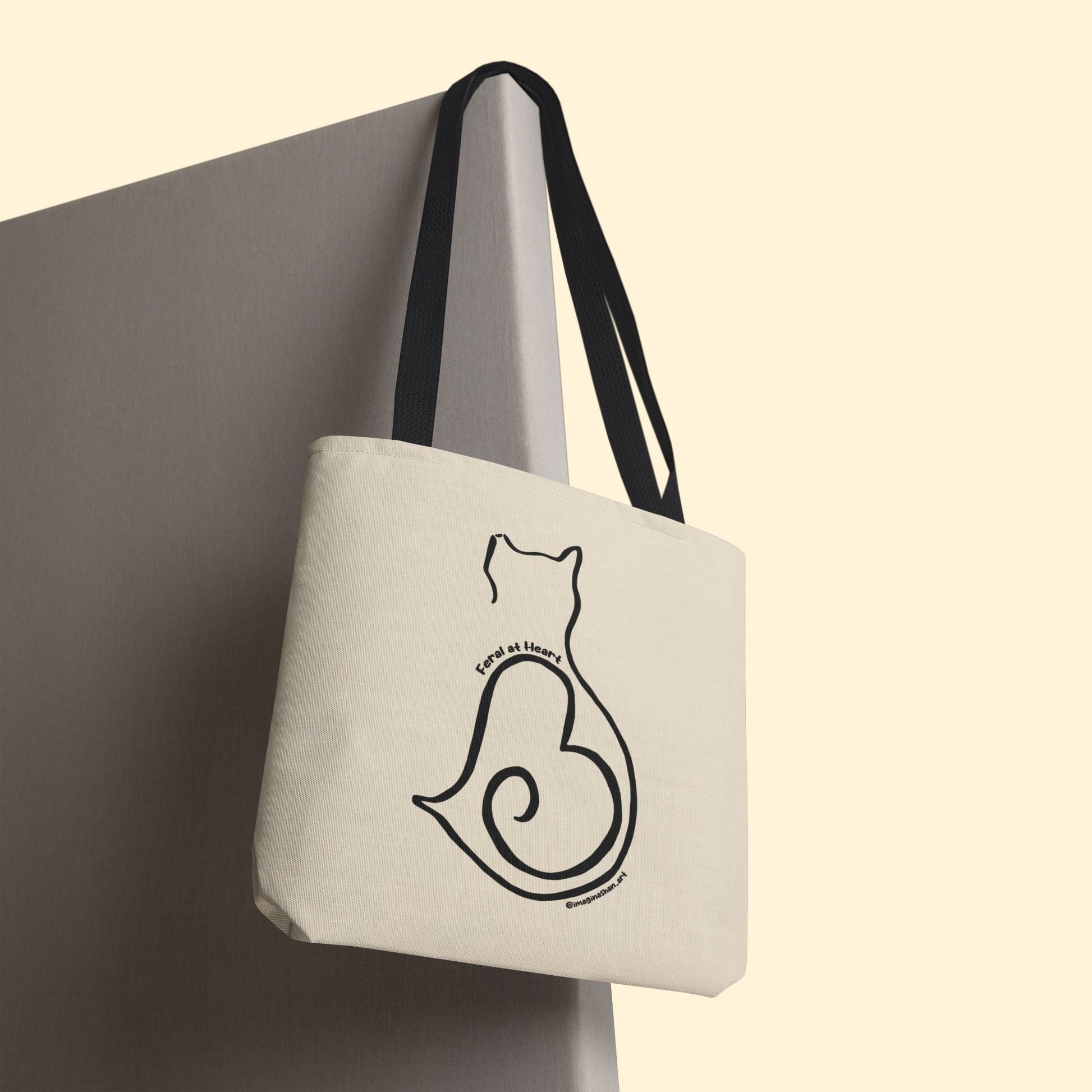 Silhouette | FUNDRAISER for Feral At Heart | Tote Bag - Detezi Designs - 20231957480499064043