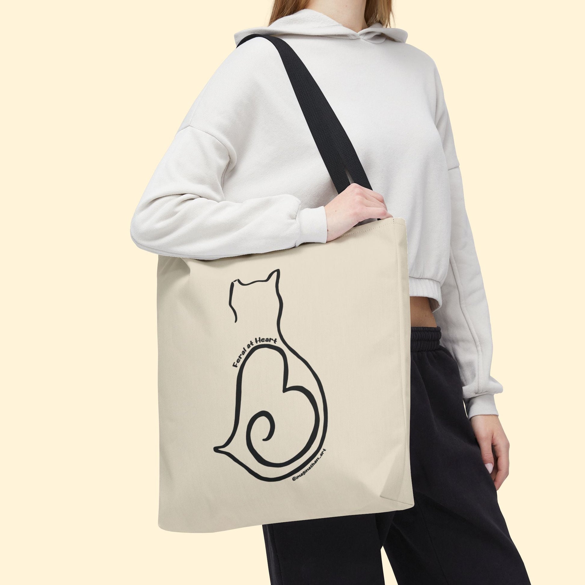 Silhouette | FUNDRAISER for Feral At Heart | Tote Bag - Detezi Designs - 20231957480499064043
