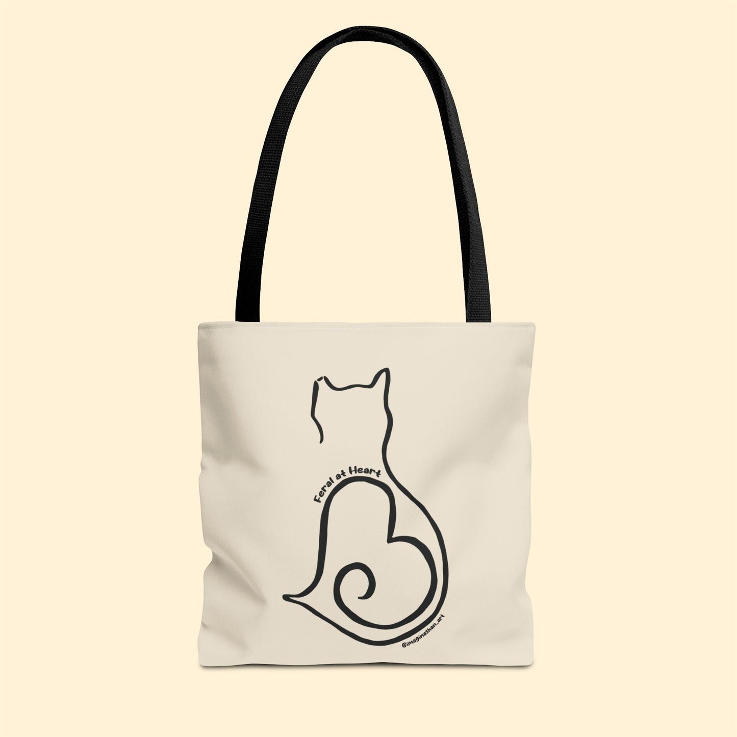 Silhouette | FUNDRAISER for Feral At Heart | Tote Bag - Detezi Designs - 28488865434501745599