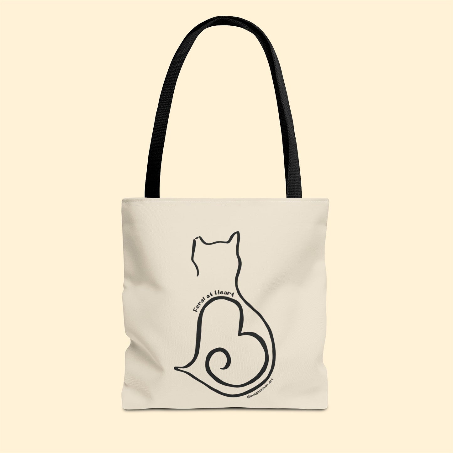 Silhouette | FUNDRAISER for Feral At Heart | Tote Bag - Detezi Designs-28488865434501745599