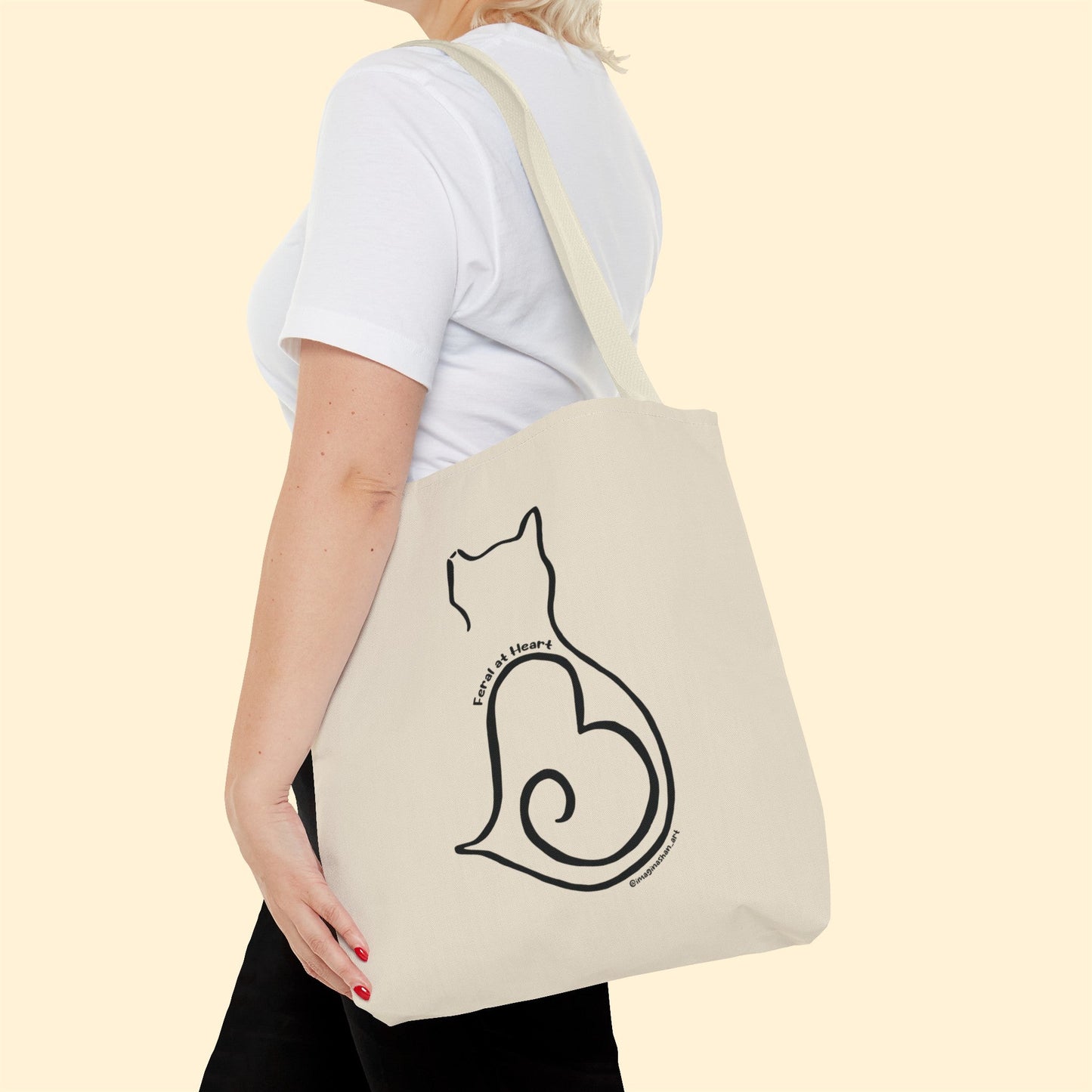 Silhouette | FUNDRAISER for Feral At Heart | Tote Bag - Detezi Designs-28488865434501745599