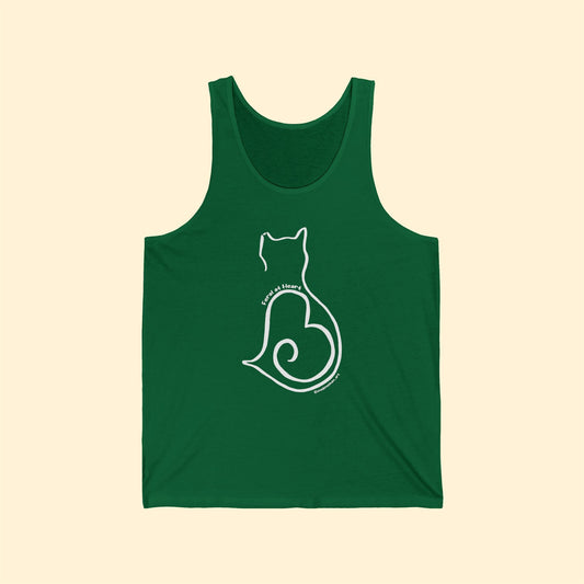 Silhouette | FUNDRAISER for Feral at Heart | Unisex Jersey Tank - Detezi Designs - 13950108521170020354